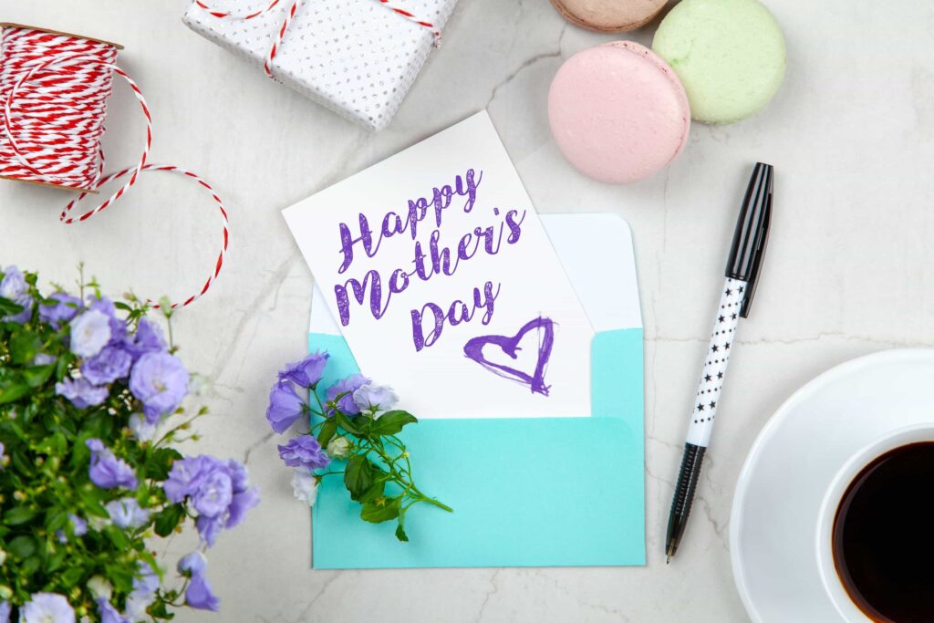 Mothers day gift card