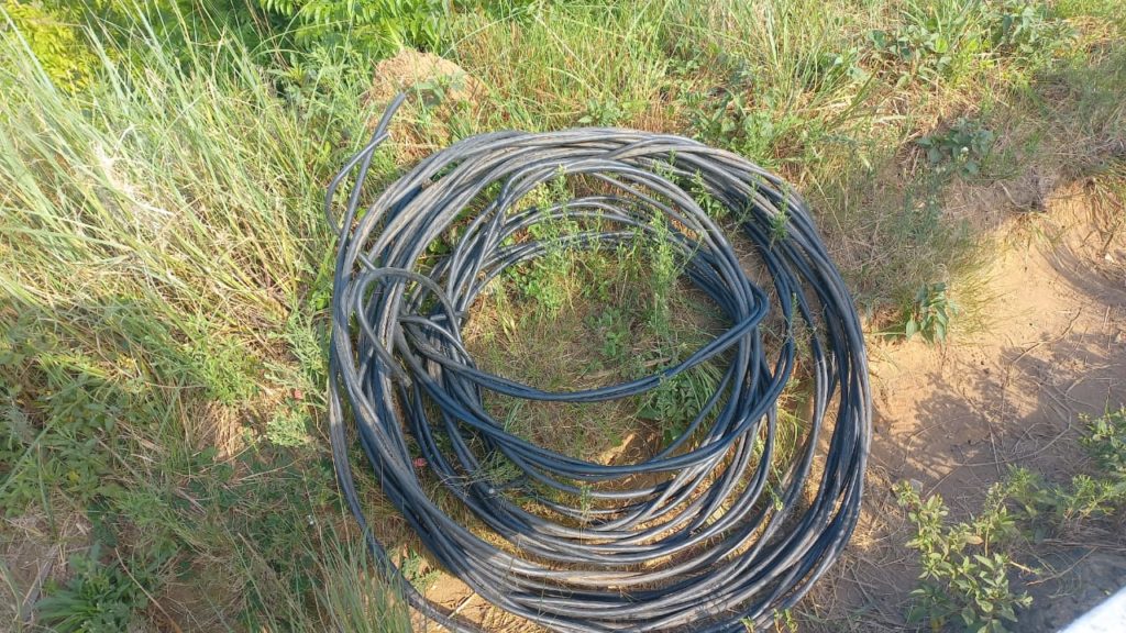 Stolen cables recovered